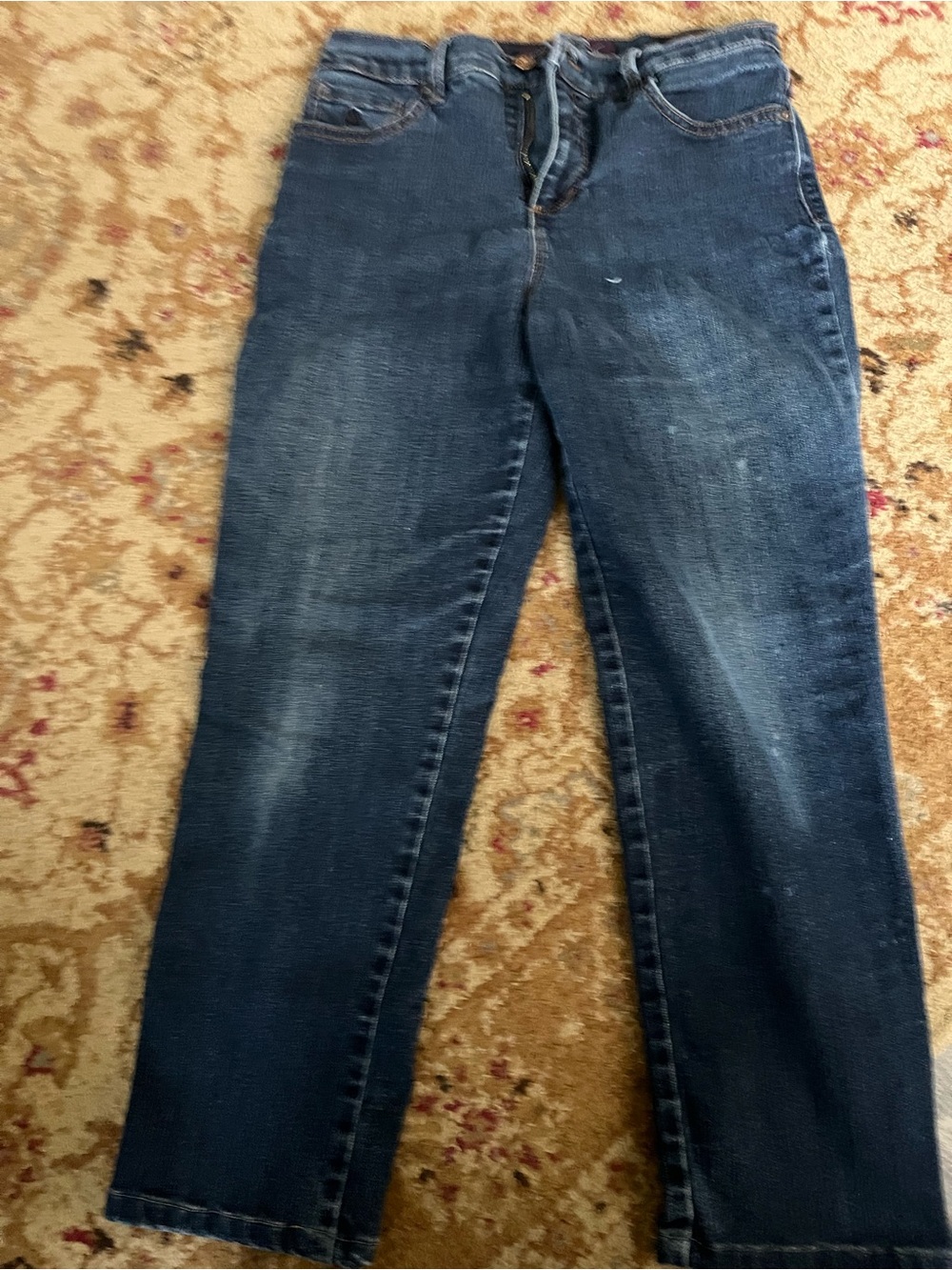 Gloria Vanderbilt Amanda Dark Wash Denim Jeans Size 8